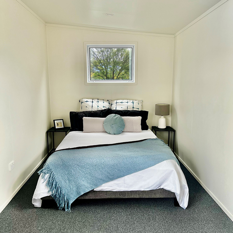 Sleepout cabin interior