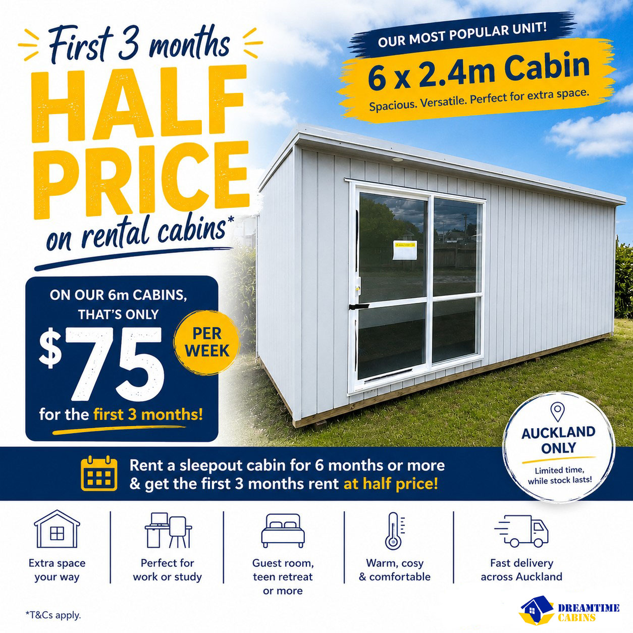 HALF PRICE_6M RENTAL